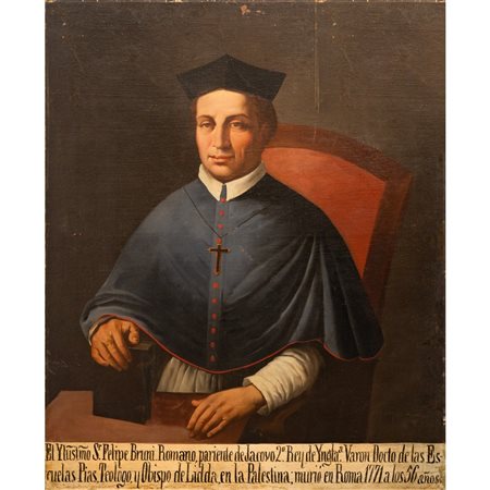 SCUOLA SPAGNOLA DEL XVII SECOLO, Olio su tela