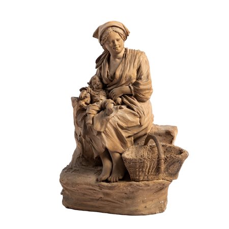 GIACOMO VACCARO, Scultura in terracotta