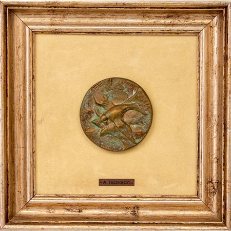 AGOSTINO TEDESCO, Medaglia commemorativa