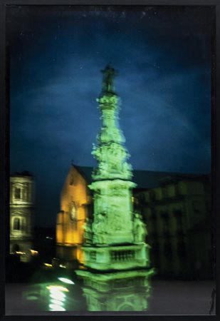 GOLDIN NAN (n. 1953) - Tower in the Piazza Gesù Nuovo, Naples.