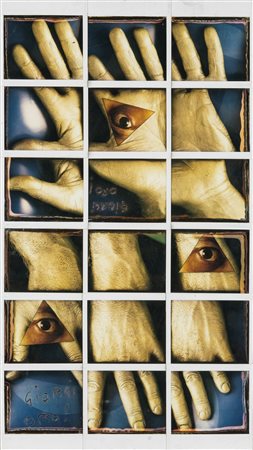 Maurizio Galimberti (1956)  - La mano + mano che ho fotografato...una mano d'oro!, 1994