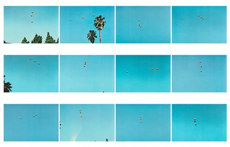 John Baldessari (1931-2020)  - Throwing Three Balls in the Air to Get a Straight Line, 1973