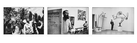 Ugo Mulas (1928-1973)  - Luigi Nono e Emilio Vedova XXXIV Biennale ; Emilio Vedevo XXX Biennale ; Alik Cavaliere e scultura di David Smith XXIX Biennale