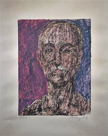 Mark Tobey "Self Portrait" 1967