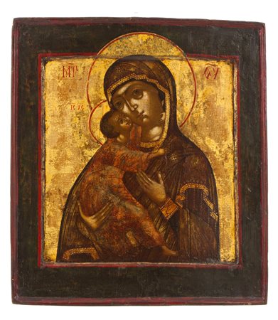 Icon "VIRGIN WITH CHILD"