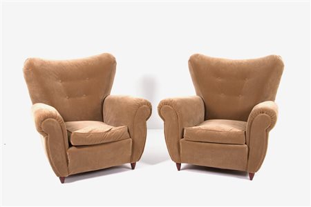 GUGLIELMO ULRICH (Attr.). Pair of armchairs