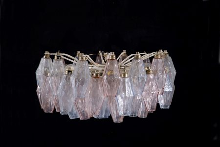 CARLO SCARPA. Chandelier for VENINI