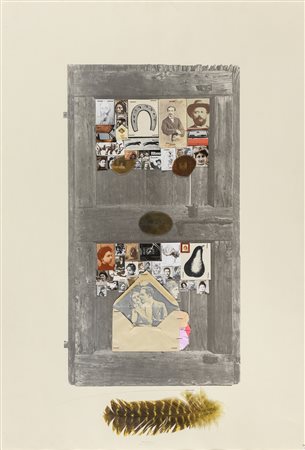 COLLAGE DI CONCETTO POZZATI, 1979