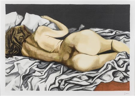 LITOGRAFIA DI RENATO GUTTUSO