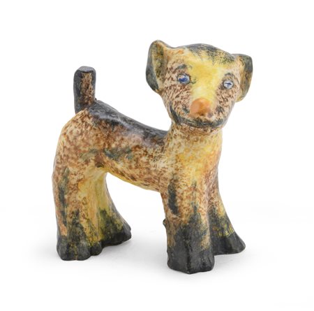 PICCOLA SCULTURA DI CANE, ROMEO BEVILACQUA, MGA, ALBISOLA