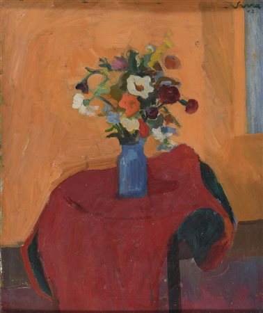 DIPINTO FIORI DI MANLIO SARRA, 1952