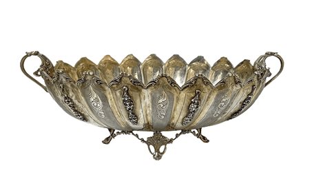 Centrotavola - Ciatta in argento 800, Italy, 1930s