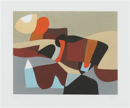 Afro Basaldella, La vie Anterieur, 1975