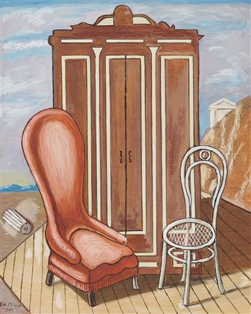 Giorgio De Chirico, Mobili nella valle, Fine anni '60 - inizio anni '70