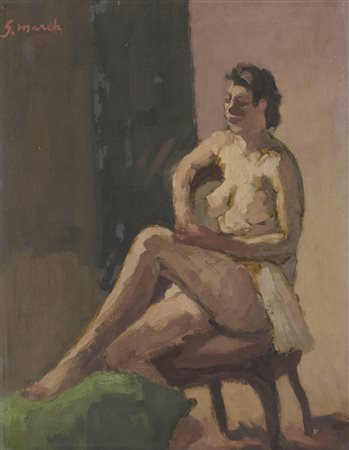 Giovanni March, Nudo di donna seduta