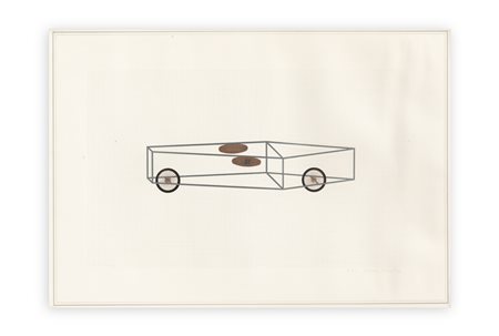 GIANNI PIACENTINO (1945) - Senza Titolo (Vehicles sculptures), 1971