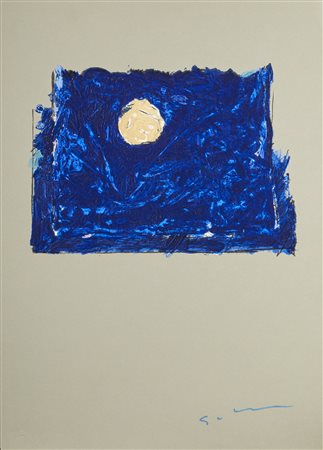 SCHIFANO MARIO (1934 - 1998) - Luna.