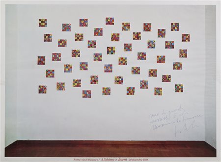 BOETTI ALIGHIERO (1940 - 1994) - I Vedenti. .