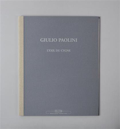 PAOLINI GIULIO (n. 1940) - L'exile du cigne.