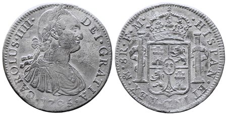 MESSICO. Carlo IV di Borbone (1788-1808). 8 reales 1795 FM. Ag (25.91 g). BB