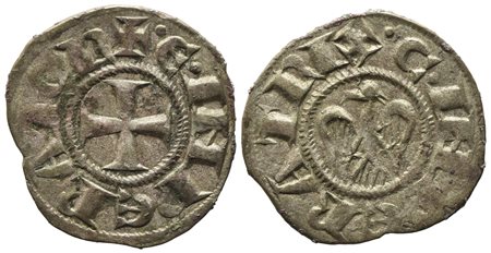 MESSINA. Regno di Sicilia. Enrico VI (1194-1197). Denaro a nome di Enrico e...