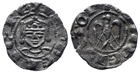 MESSINA. Regno di Sicilia. Enrico VI (1194-1197). Denaro a nome di Enrico e...