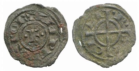 MESSINA O BRINDISI. Federico II (1197-1250). 1/4 Denaro 1221. Mi (12 mm –...