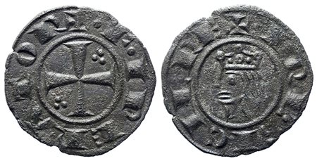 MESSINA. Regno di Sicilia. Federico II (1197-1250). Denaro. Coniato nel 1225....