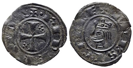 MESSINA. Regno di Sicilia. Federico II (1197-1250). Denaro. Coniato nel 1225....