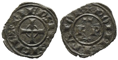 MESSINA. Regno di Sicilia. Federico II (1197-1250). Denaro. Mi (17mm – 0,75 g...