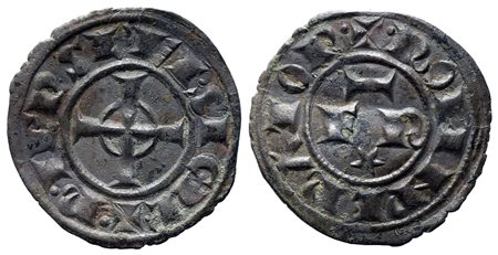 MESSINA. Regno di Sicilia. Federico II (1197-1250). Denaro. Mi (0,89 g)....