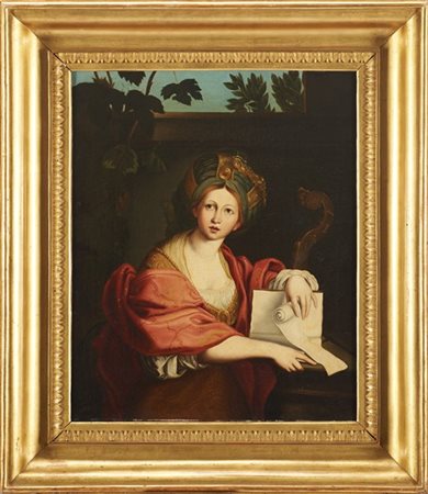 Scuola romana del secolo XIXSibillaOlio su masonite, cm 49x40In cornice