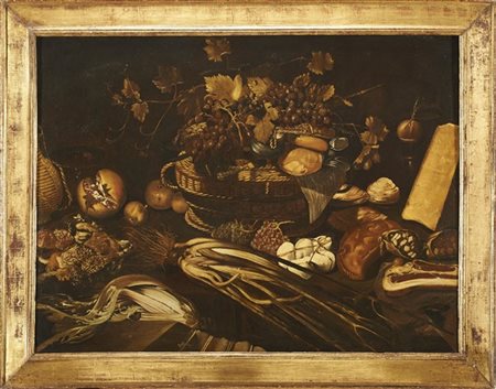 Seguace di Cecco del Caravaggio


Composizione con canestra di frutta e verdure