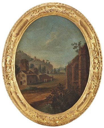 Scuola veneta del secolo XVIII


Paesaggio con villaggio e figure e Paesaggio f