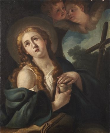 Scuola napoletana del secolo XVIII


Maddalena

Olio su tela, cm 74,5x51

(dife