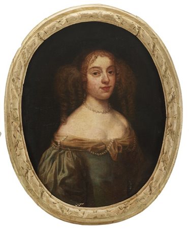 Scuola francese del secolo XVIII


Ritratto di gentildonna

Olio su tela ovale,