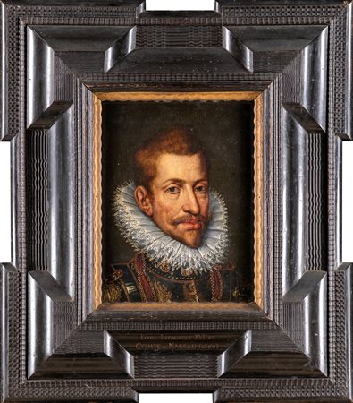 Otto Van Veen (Otto Vaenius) (Leida , 1556 - Bruxelles, 1629) Ritratto di...