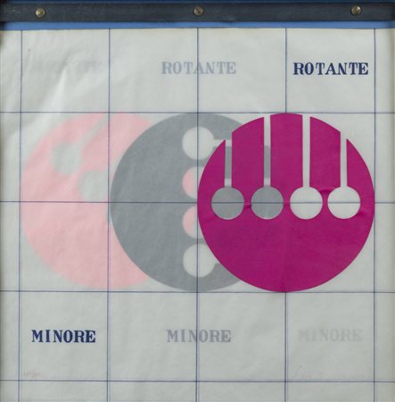 ARNALDO POMODORO<BR>Morciano di Romagna (FO) 1926<BR>"Rotante minore" 1973