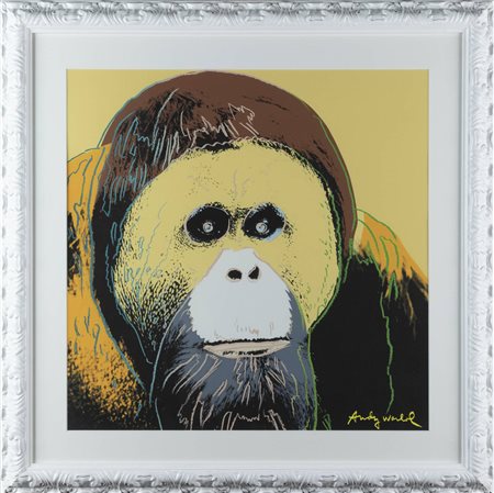 ANDY WARHOL<BR>Pittsburgh (USA) 1927 - 1987 New York (USA)<BR>"Orangutan"