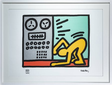 KEITH HARING<BR>Reading (USA) 1958 –1990 New York (USA)<BR>"Senza titolo"