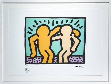 KEITH HARING<BR>Reading (USA) 1958 –1990 New York (USA)<BR>"Senza titolo"