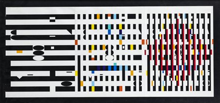 YAACOV AGAM<BR>Rishon LeZion (Israele) 1928<BR>"Trittico"