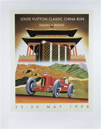 RAZZIA (Gerard Courbouleix Dénériaz)<BR>Parigi 1950<BR>"Louis Vuitton Classic China Run" anni 2000<BR>(Dalian-Beijing 25-30 may 1998)