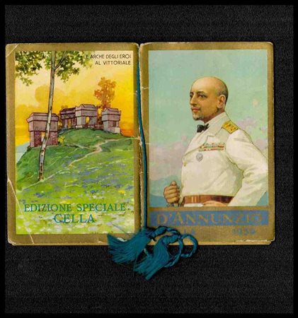 ITALIA, Regno
Calendario con Gabriele d'Annunzio 1939