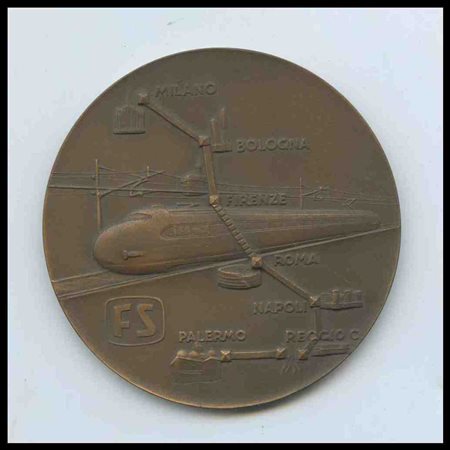 ITALIA
Medaglia commemorativa FS 25/06/70