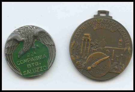 ITALIA
Medaglia e distintivi alpini