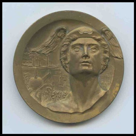 ITALIA, Regno
Medaglia commemorativa Esposizione internazionale arte-industria Genova