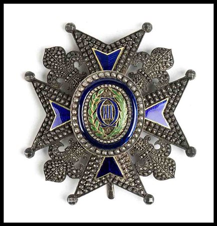 SPAGNA  Order of Charles III, insignia of grand officer