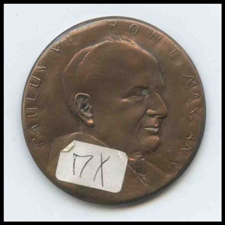 

Medaglia commemorativa Paolo VI, bronzo