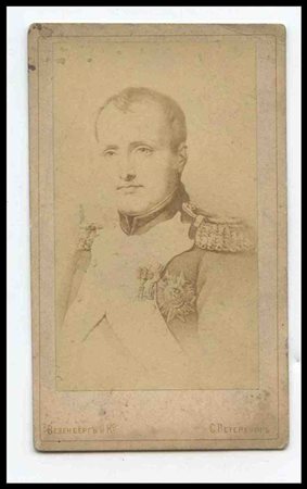 FRANCIA, XIX secolo

Carte de visite commemorativa di Napoleone I